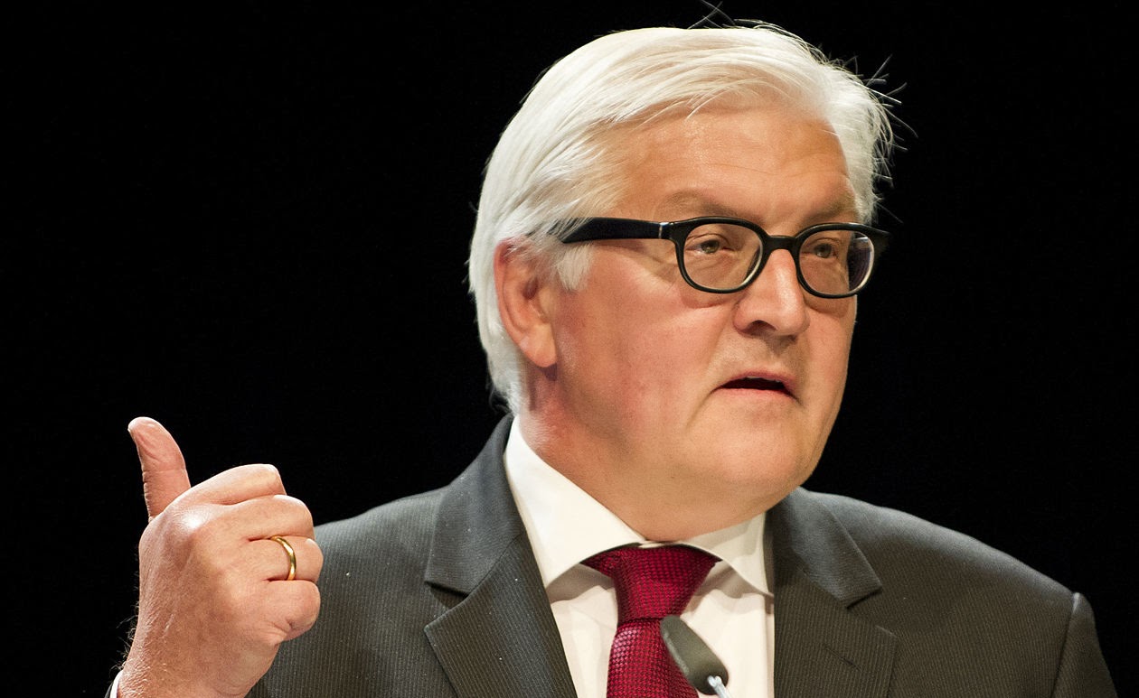 German Minister of Foreign Affairs Steinmeier believes, that conflict in eastern Ukraine could be resolved via political route.