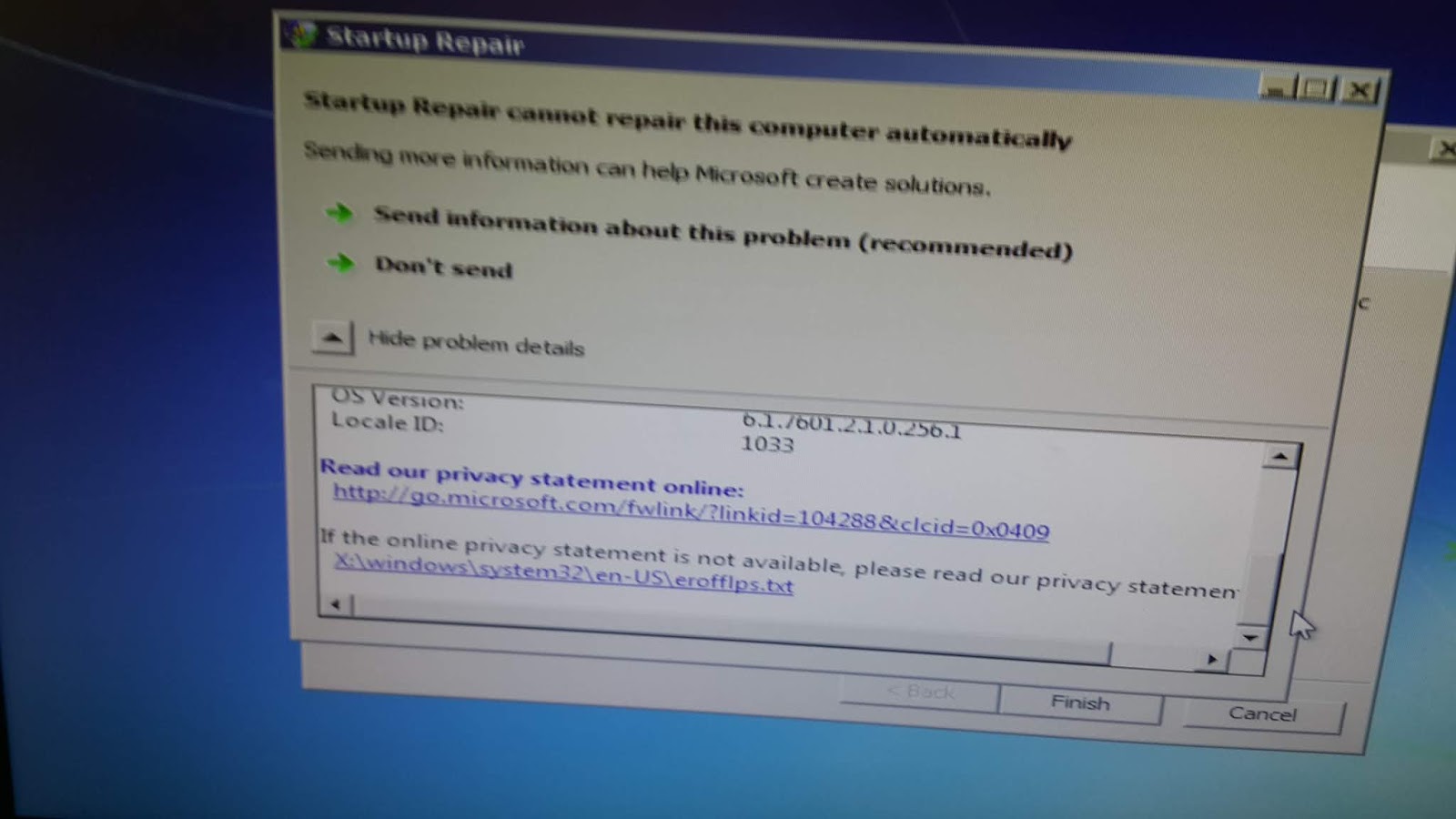 How to Fix Windows Startup Repair Cannot Repair This Computer