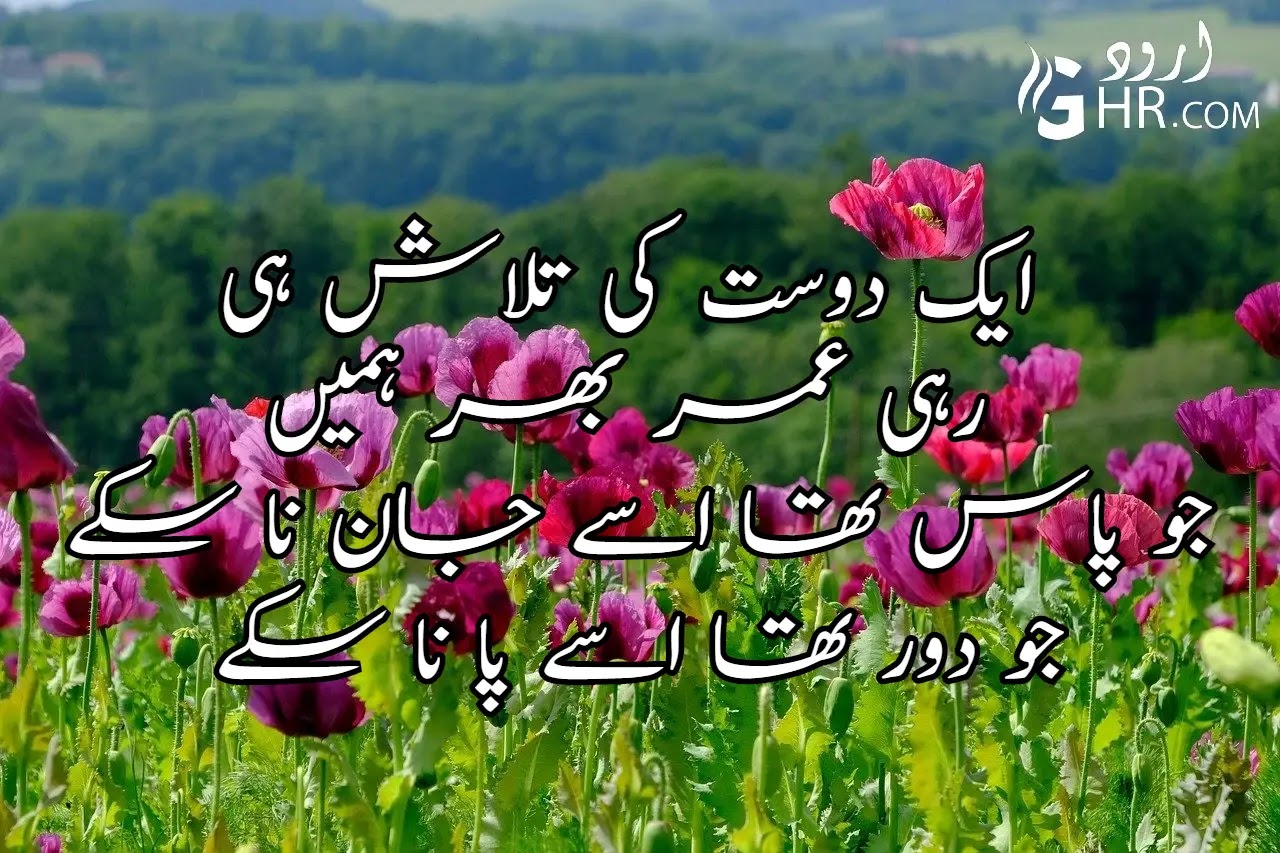 Friendship Poetry in Urdu