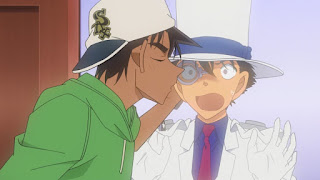Hellominju.com : 名探偵コナンアニメ 第984話『キッド vs 高明狙われた唇(後編)』 | Detective Conan ep.984 Kaitou Kid vs Takaaki | Hello Anime !