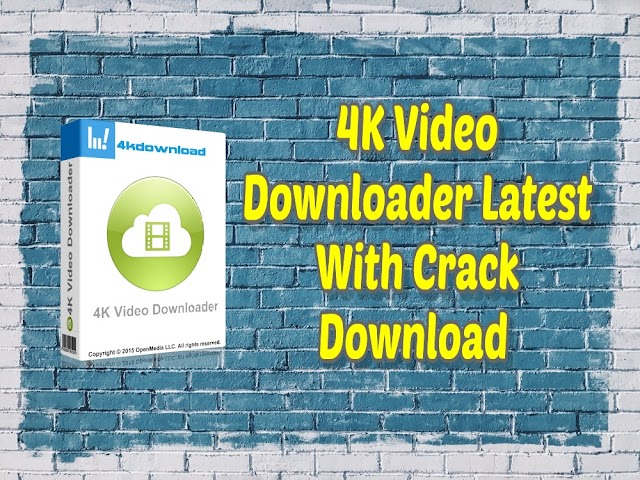 4k Video Downloader Crack