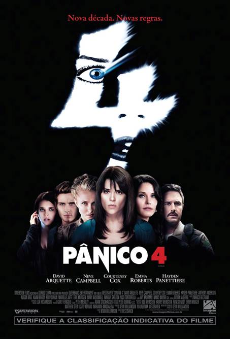 filme pânico 4 poster cartaz