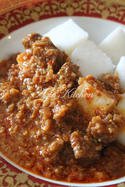 Kuah Kacang Daging Istimewa Azie Kitchen