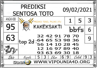 Prediksi Togel SENTOSA TOTO DUNIA4D 09 FEBRUARI 2021 Prediksi Togel SENTOSA TOTO DUNIA4D 09 FEBRUARI 2021