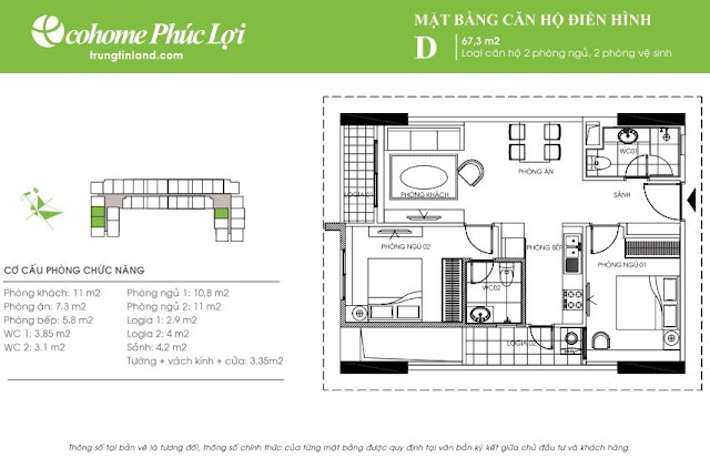 Mặt bằng Eco Home Phúc Lợi long Mặt bằng Eco Home Phúc đồng long biên sàn căn hộ điển hìnhsàn căn hộ điển hình