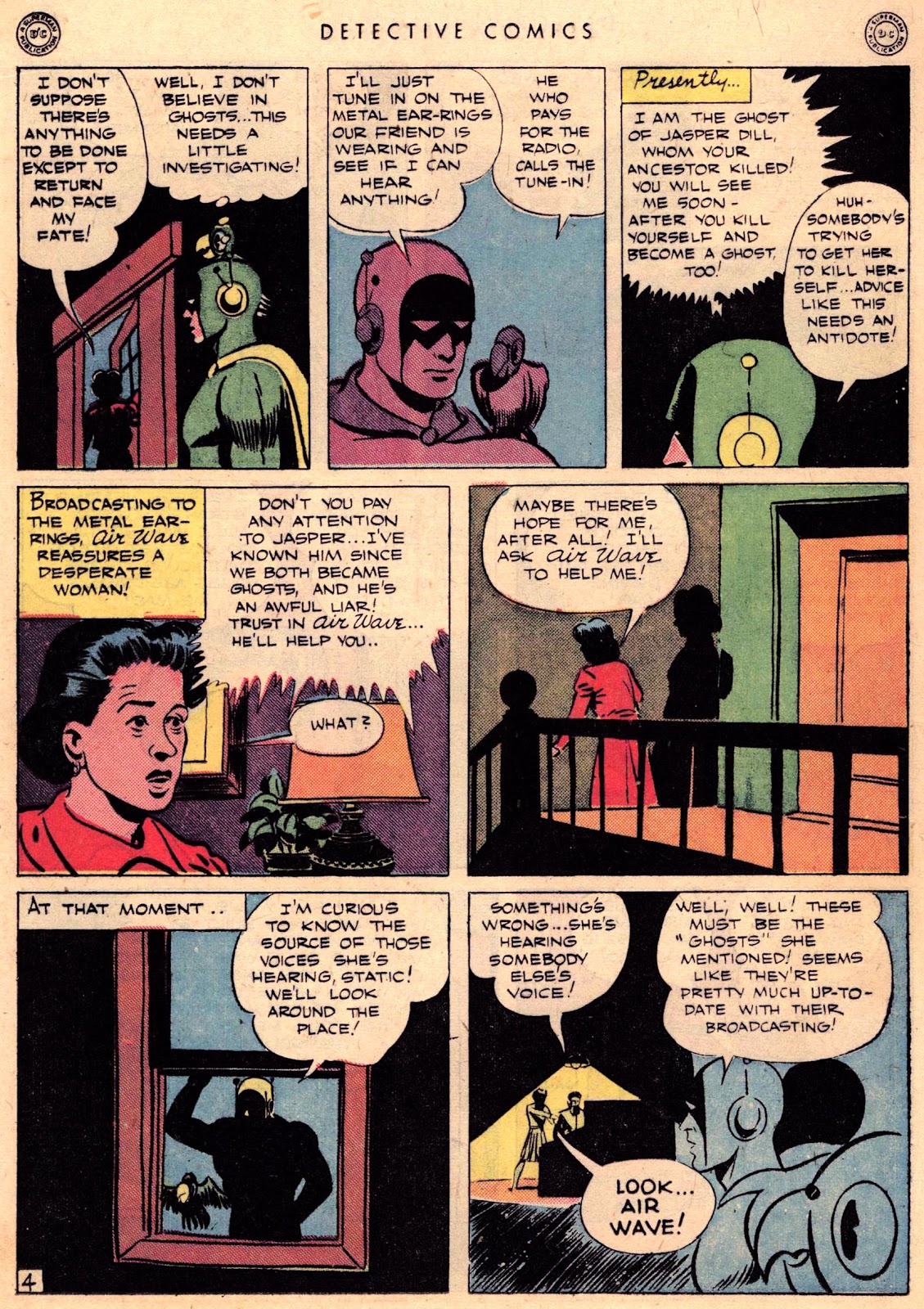 Four-Color Shadows: Air Wave-George Roussos-1944