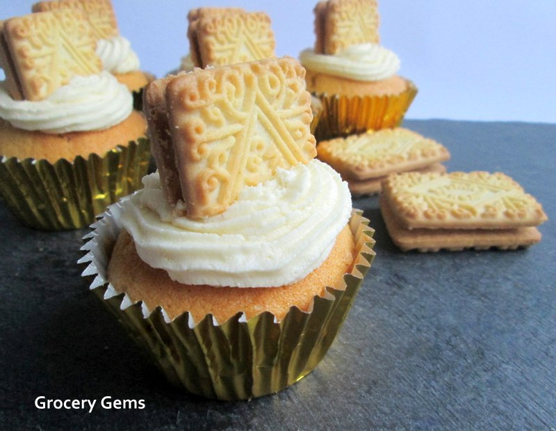 Grocery Gems National Cupcake Week Custard Cream Cupcakes & Asda Best