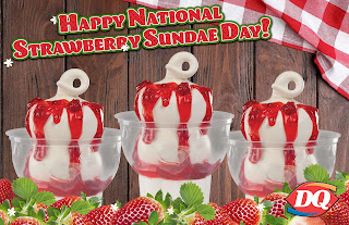 National Strawberry Sundae Day HD Pictures, Wallpapers