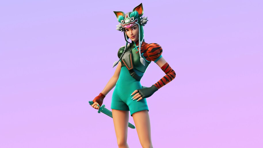Tigeress, Fortnite, Lunar New Year, Skin, Outfit, 4K, 7.900 Wallpaper