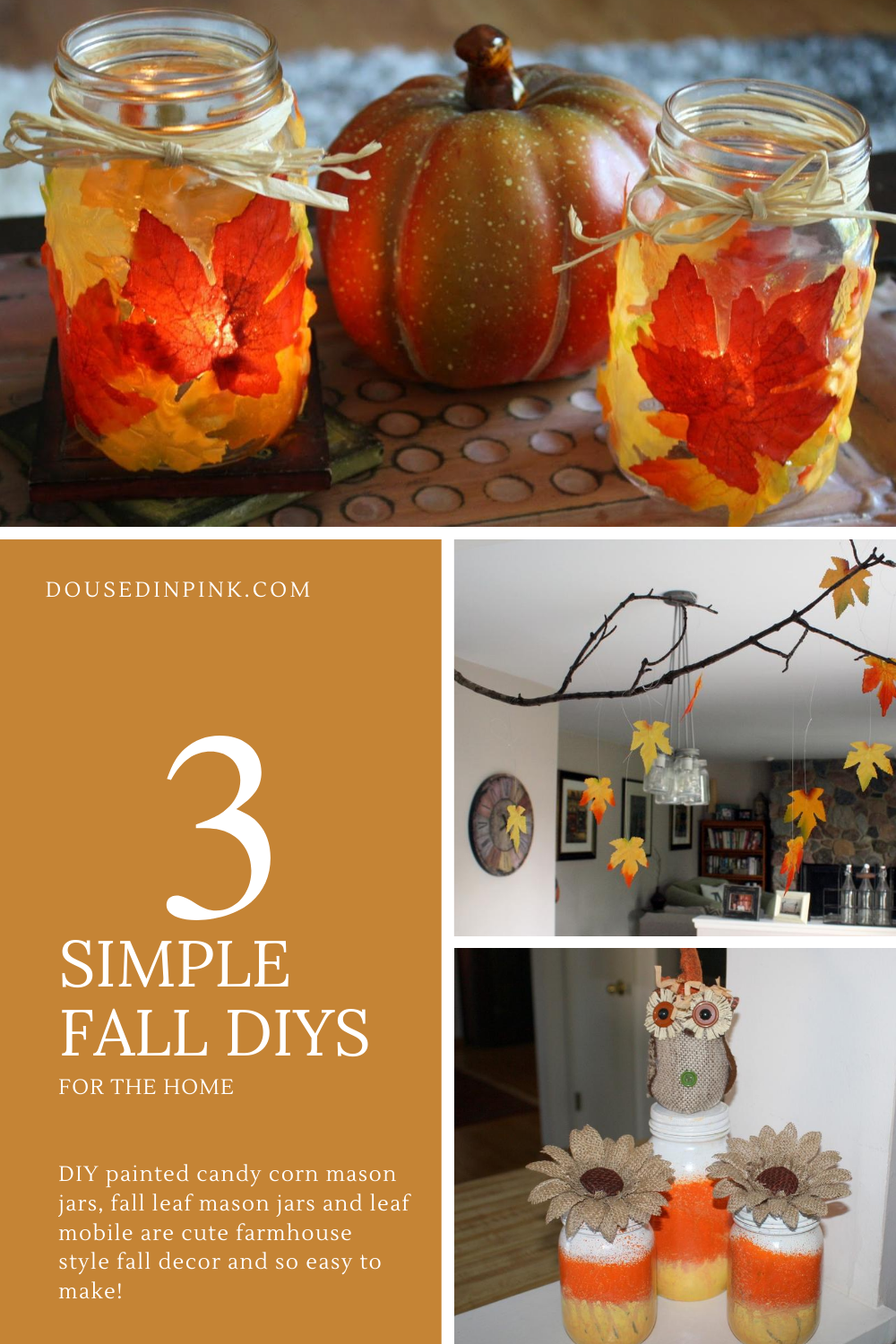 3 Simple Fall Farmhouse DIYs