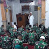 Kabintaldam IM dan Prajurit Sholat Tahajud di Masjid Babul Mawaddah