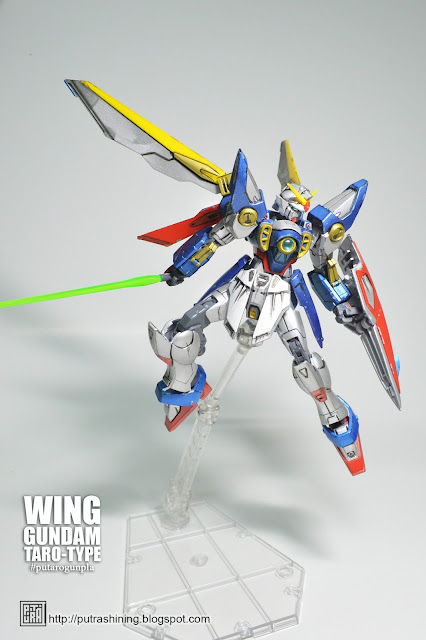 HGAC 1/144 XXXG-01W Wing Gundam custom paint by Putra Shining PUTAROGUNPLA