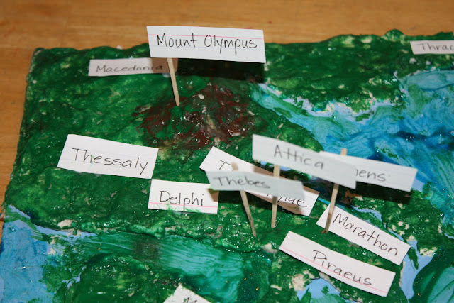 A Slice of Smith Life: Beginning our Ancient Greek Activities