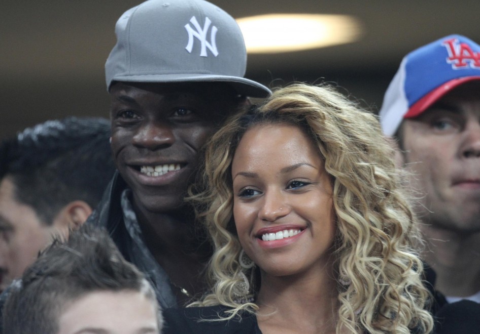 Mario Balotelli & Fanny Neguesha Dance Party In The Stands ...