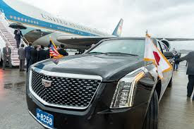 Donald trump की Car.