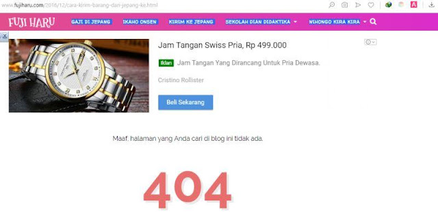 Pengalaman Menghapus URL dari Google Search