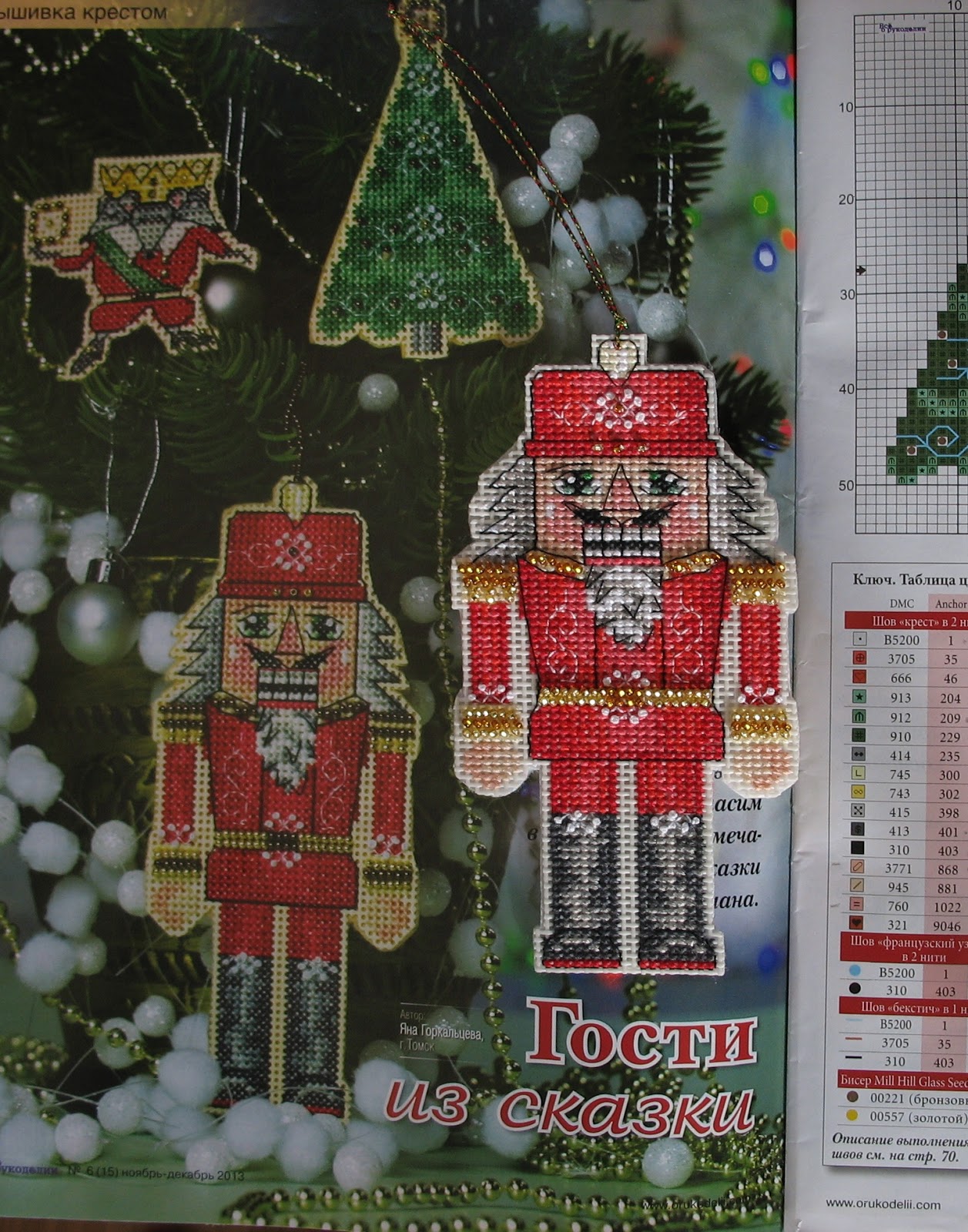 Щелкунчик схема. Горкальцева Щелкунчик.