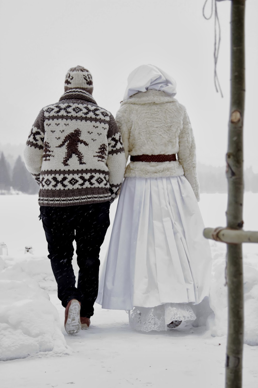 Lac Le Jeune Life In Our Community A Lac Le Jeune Winter Wedding