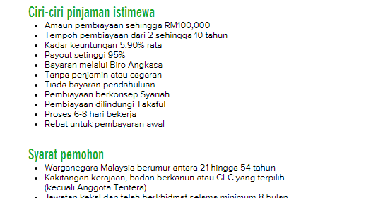 Pembiayaan Peribadi Islamik Tunai Express KOPERASI PUTRI TERBILANG