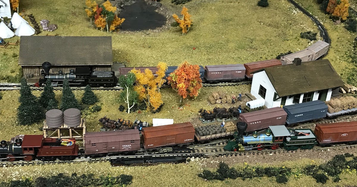 Civil War Trains in N Scale: Civil War Trains: A Scene