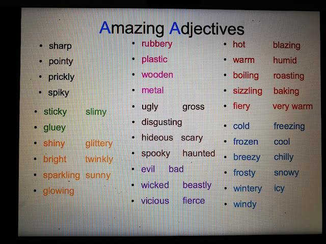 We love learning!!!.: ADJECTIVES (THIRD GRADERS) but useful to fourth