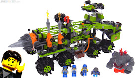 JANGBRiCKS LEGO reviews & MOCs: LEGO Power Miners Titanium Command Rig 8964