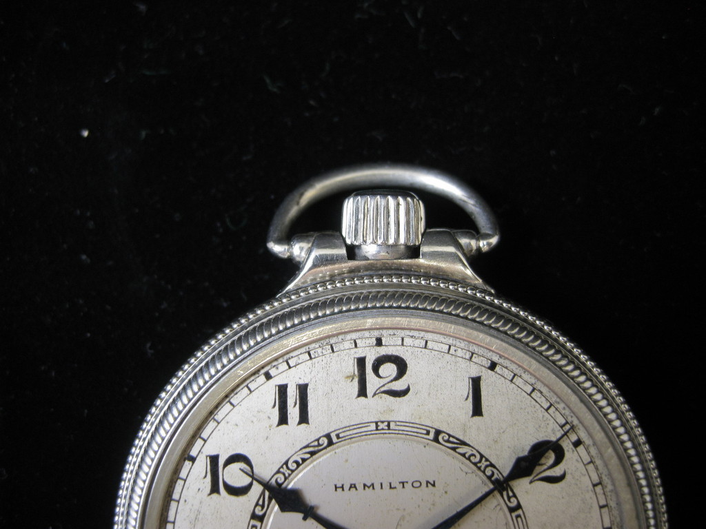 Antiques, Art, and Collectibles Antique Pocket Watch, Hamilton 974