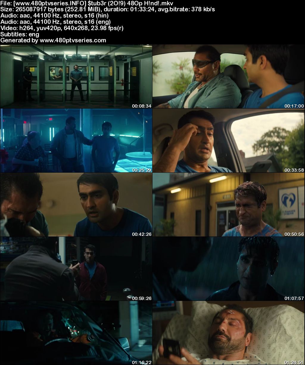 Stuber (2019) 250MB Full Hindi Dual Audio Movie Download 480p Bluray Free Watch Online Full Movie Download Wordfree4u 9xmovies