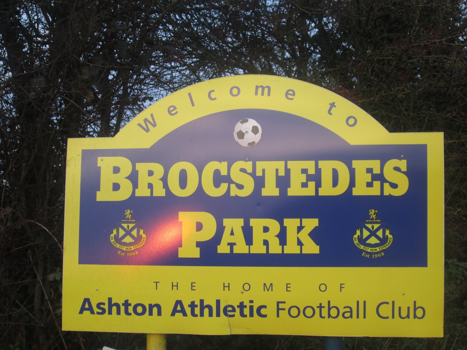 Pie and Mushy Peas Ashton Athletic FC