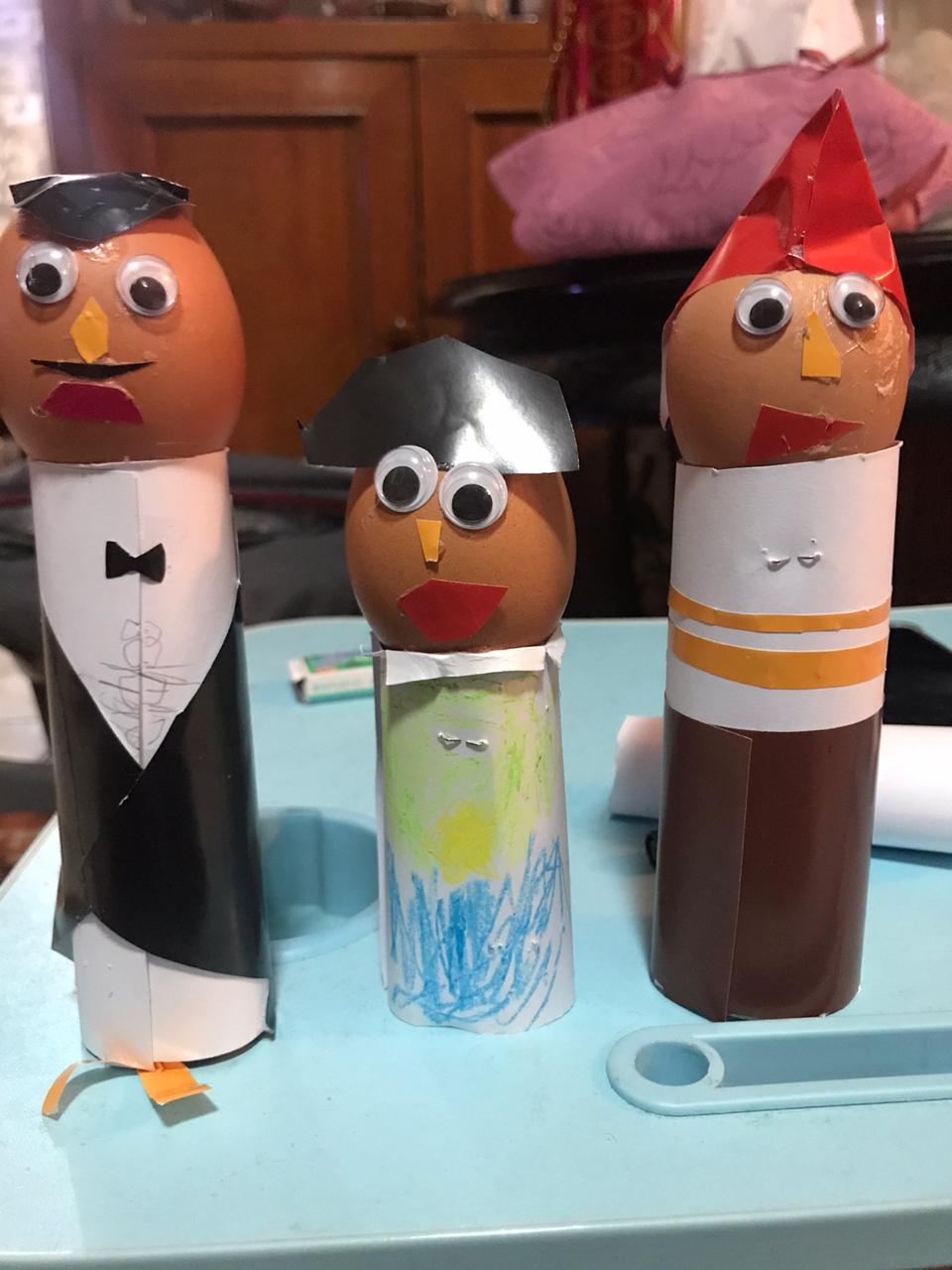 Artridwan Com Membuat Boneka Dari Cangkang Telur Ayam