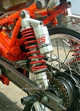 Foto Modifikasi Jupiter Z Model Drag Bike Terbaru 2014