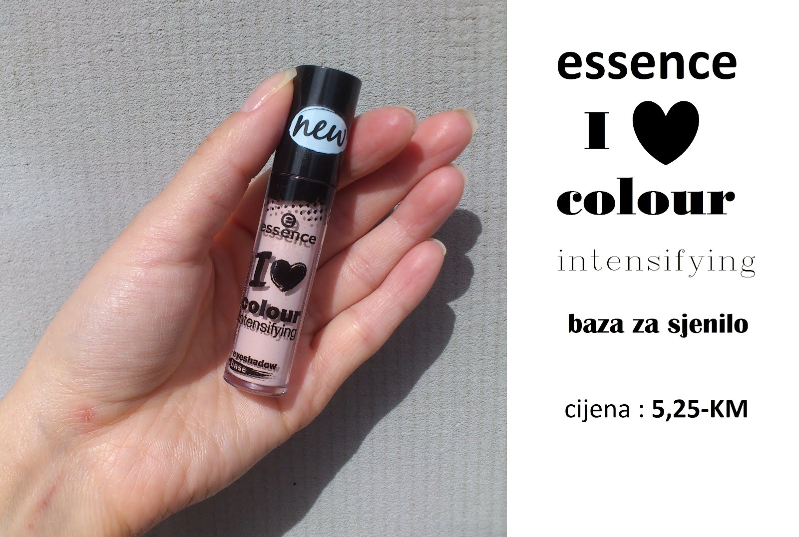 Watupkizzerandb Essence I love colour intensifying eyeshadow base