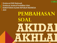 Pembahasan Soal Akidah Akhlak Semester Genap Kelas VIII BAB VIII HUSNUDZAN, TAWADHU’, TASAMUH, DAN TA’AWUN KMA 183 Tahun 2019