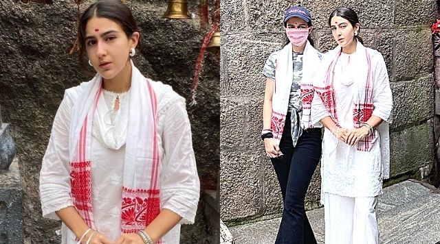 Sara Ali Khan Feeling Blessed As She Visits 'Kamakhya' Temple In Assam. See Pictures