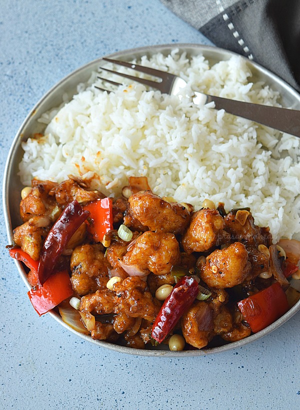 Kung Pao Cauliflower Savory Bites Recipes A Food Blog with Quick