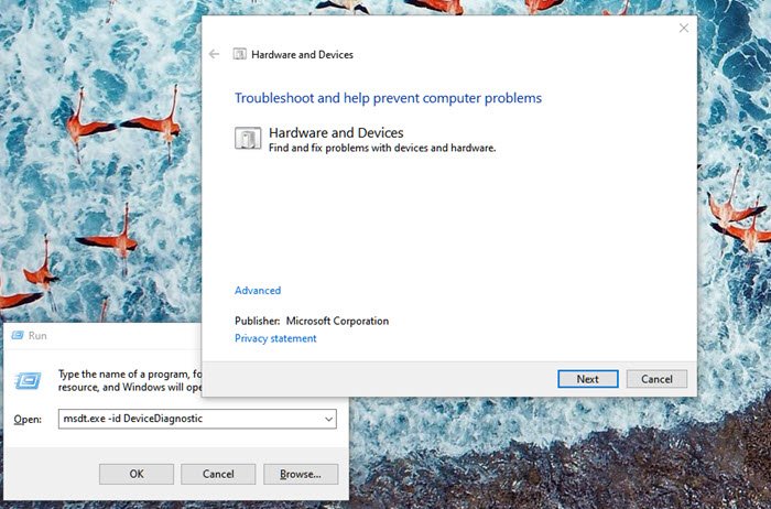 Probleemoplosser voor Windows-hardware