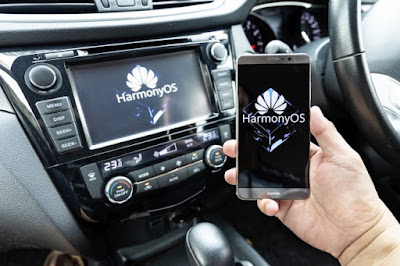 نظام تشغيل هواوي HarmonyOS سيعمل على شاشات ذكية للسيارات قريبا