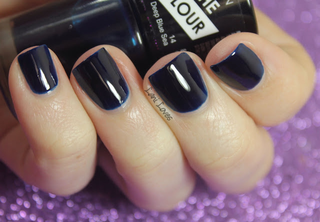 Collection Work the Colour Deep Blue Sea Nail Polish Swatches & Review