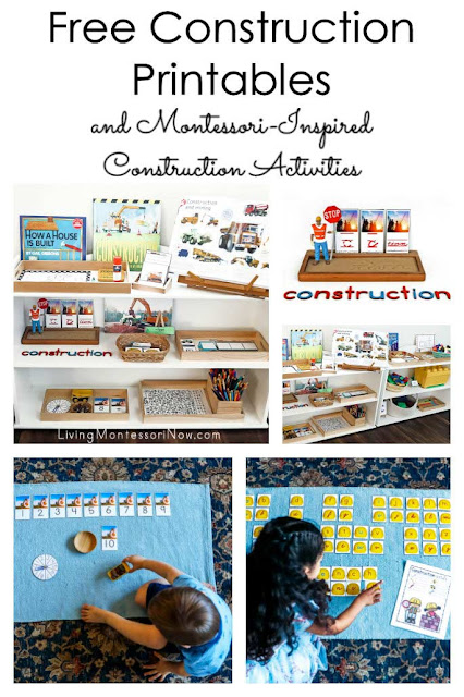 Montessori-Inspired Construction Activities Using Free Printables