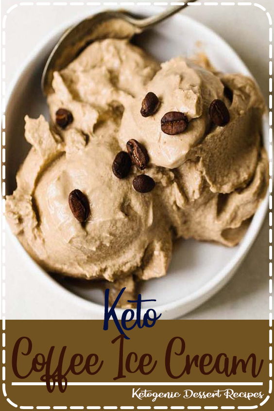 Keto Coffee Ice Cream The Healthy Chef