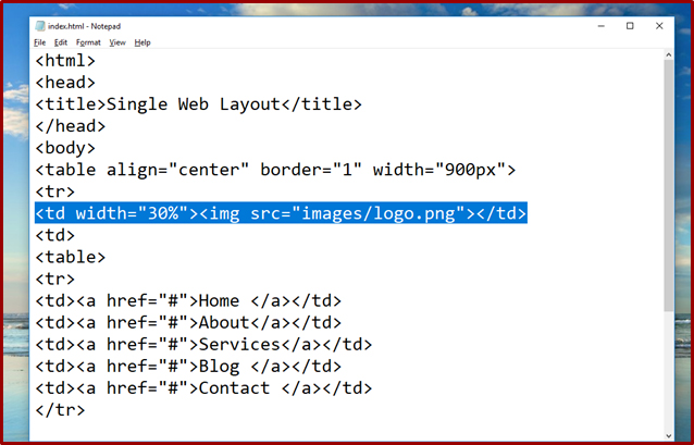 Website Designing Course in Telugu | How to create web layout using Table in HTML Website Designing Course in Telugu | How to create web layout using Table in HTML