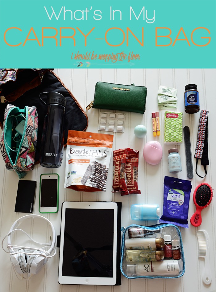 What I Pack Inside My Carry-On Bag | Making air travel a breeze by not checking on any bags. Having a wheelie bag full of your clothing and a backpack full of essentials is the key.