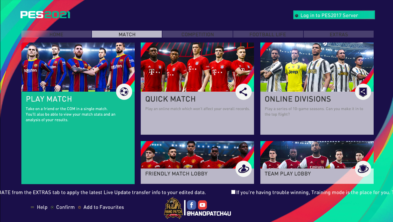 Pes 2017 Hano Mini Patch V2 Next Season 2021 Mini Patch Download Install