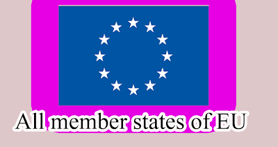 All member countries of the European Union