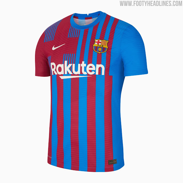 hotel Denken Peer FC Barcelona 21-22 Home Kit Revealed - Footy Headlines