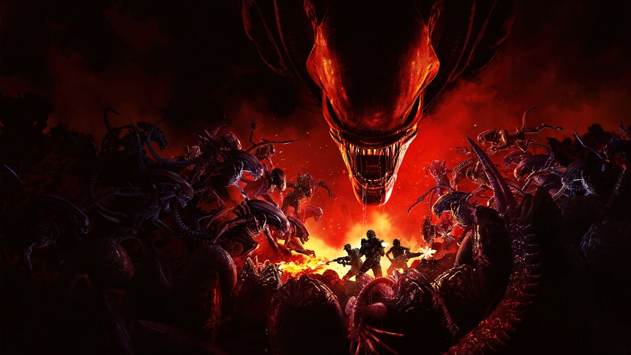 Xenomorph Aliens Fireteam 4K #8461a Wallpaper PC Desktop
