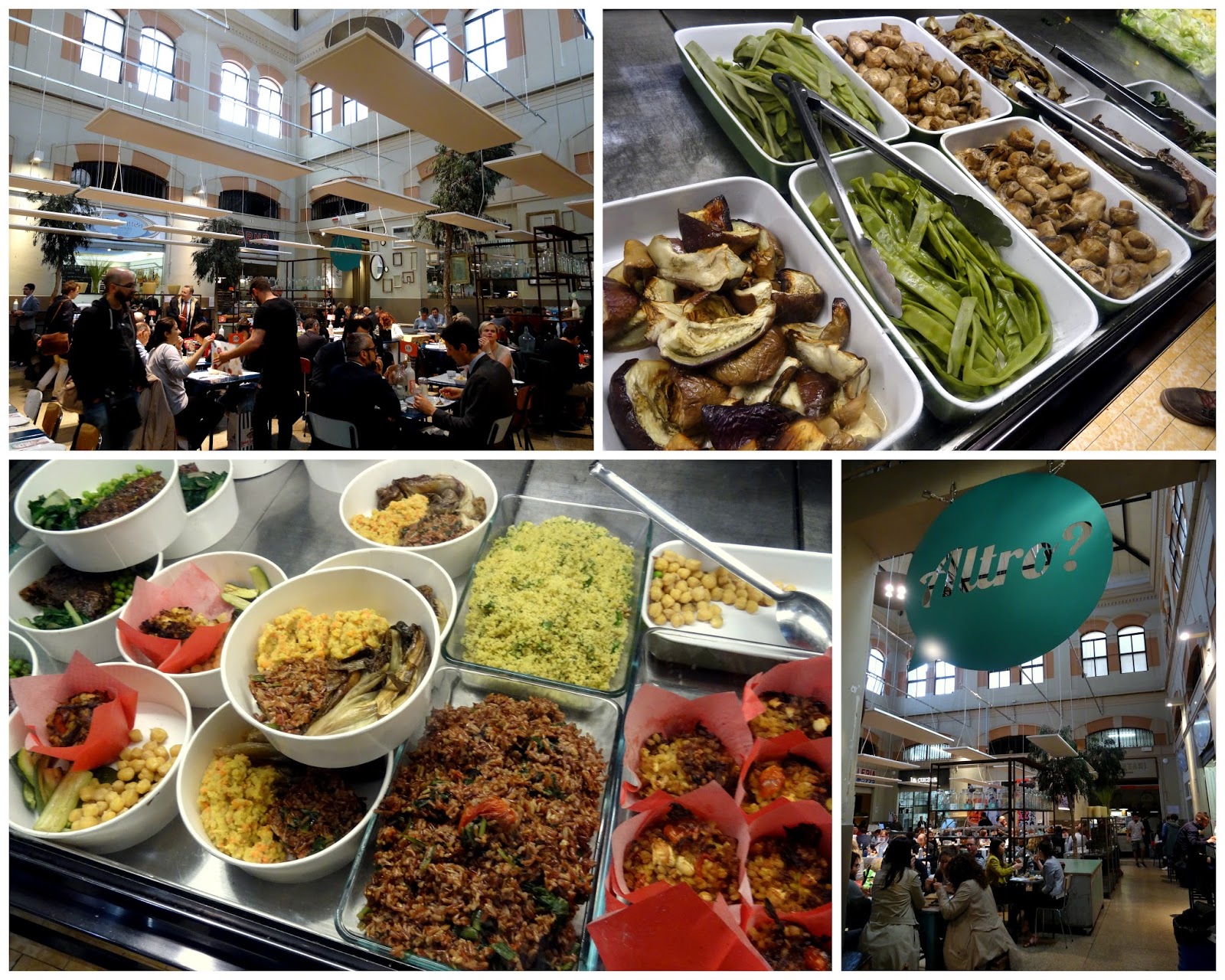 Bologna, Italy Vegetarian Lunch at ‘Ex Macelleria Equina a.mazza’ in