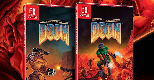 DOOM terá sua trilogia clássica lançada em formato físico no Nintendo Switch