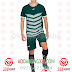 Áo Đá Bóng Không Logo T90 Leave SDD07 Xanh Rêu