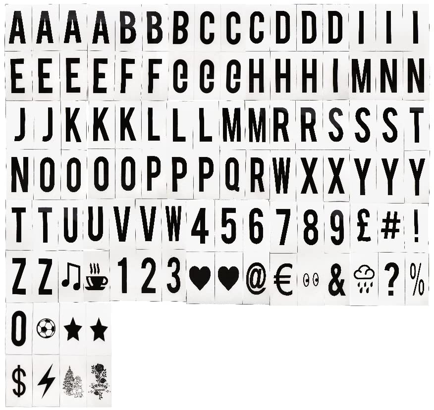 Box Letters Font Letter Format